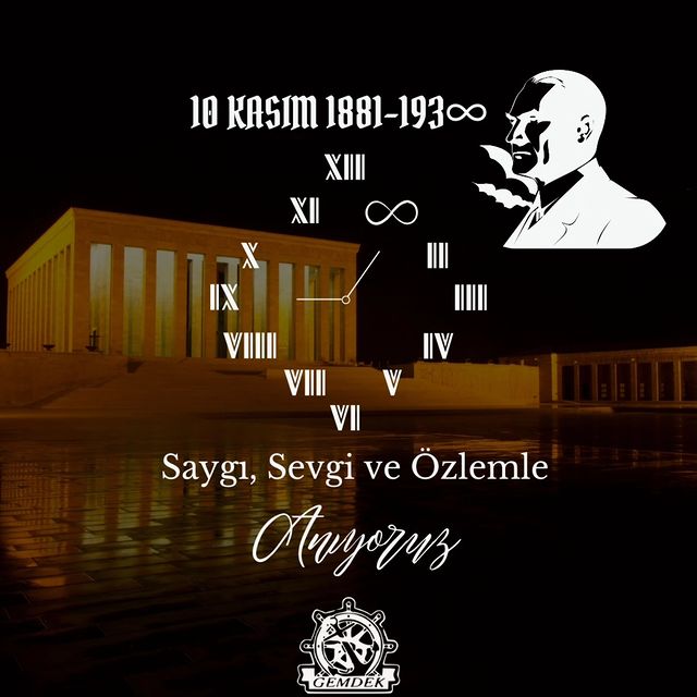 Mustafa Kemal Atatürk'ün Ölüm Yıl Dönümünde Anma Etkinlikleri