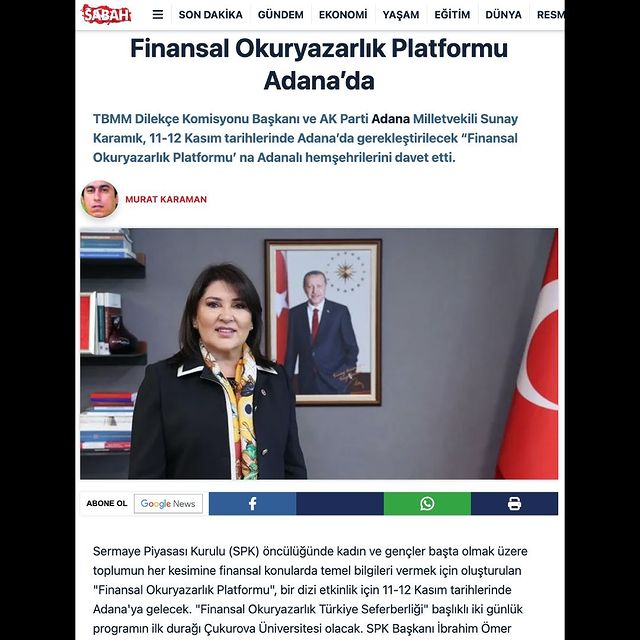 Sermaye Piyasası Kurulu'ndan Finansal Okuryazarlık Seferberliği