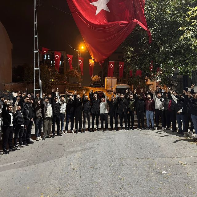 Arnavutköy Ülkü Ocakları, İslambey Mahallesi'nde Mustafa Karasipahi için Asker Eğlencesi Düzenledi