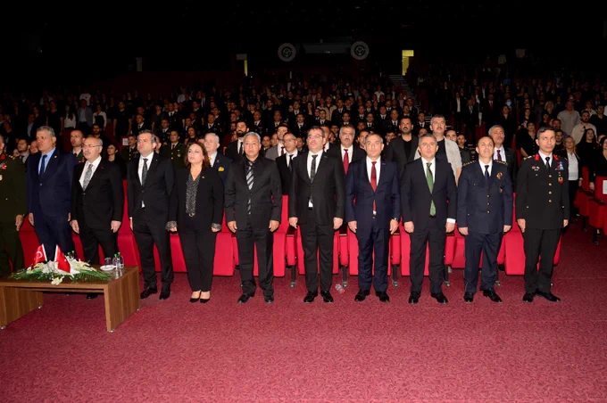 Adana İl Emniyet Müdürü Ahmet Hakan Arıkan, Atatürk'ü Anma Programına Katıldı