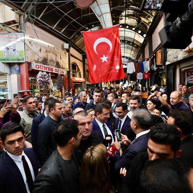 İstanbul Büyükşehir Belediye Başkanı Ekrem İmamoğlu Hatay'da Konuşma Yaptı