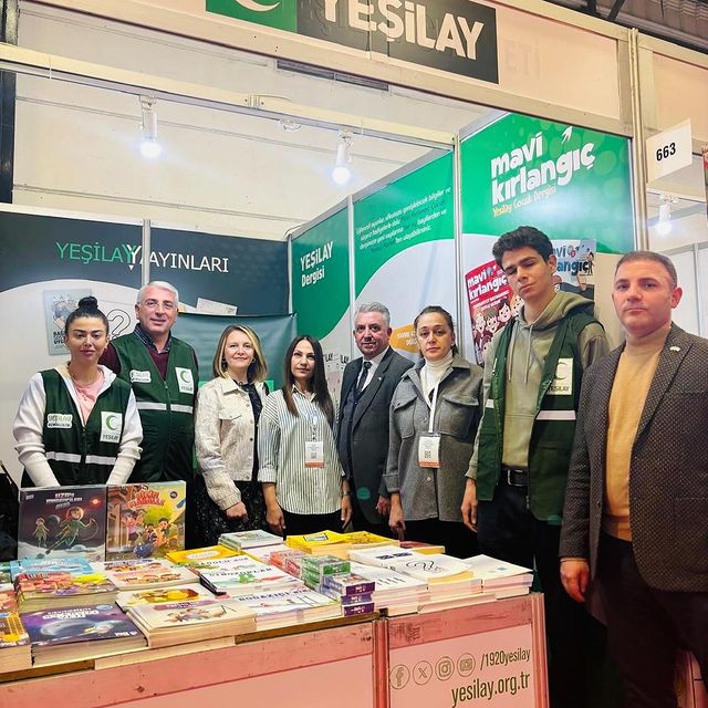 Yeşilay, İstanbul TÜYAP Kitap Fuarı'nda Bağımlılıklarla Mücadeleyi Anlattı