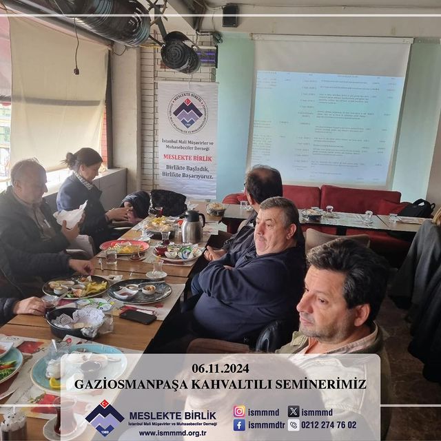 Gaziosmanpaşa'da Seminer Düzenlendi