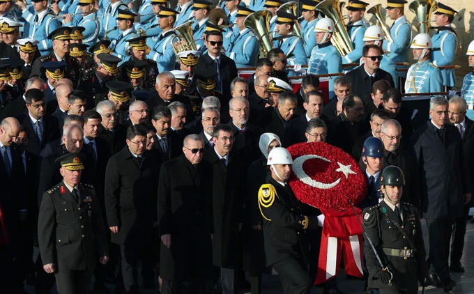 Gazi Mustafa Kemal Atatürk'ün 86. Ölüm Yıl Dönümünde Anıtkabir'de Anma Töreni Düzenlendi