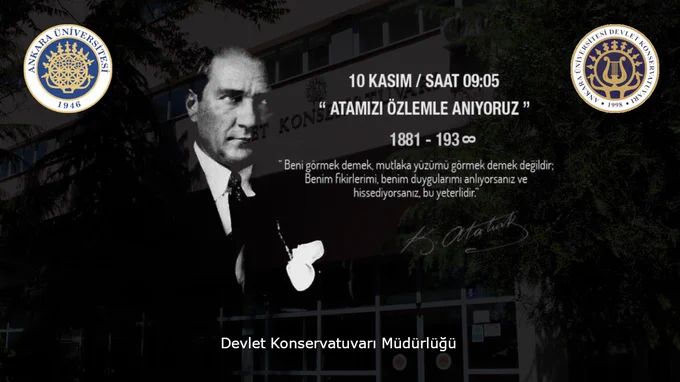 Atatürk'ün Anma Etkinlikleri