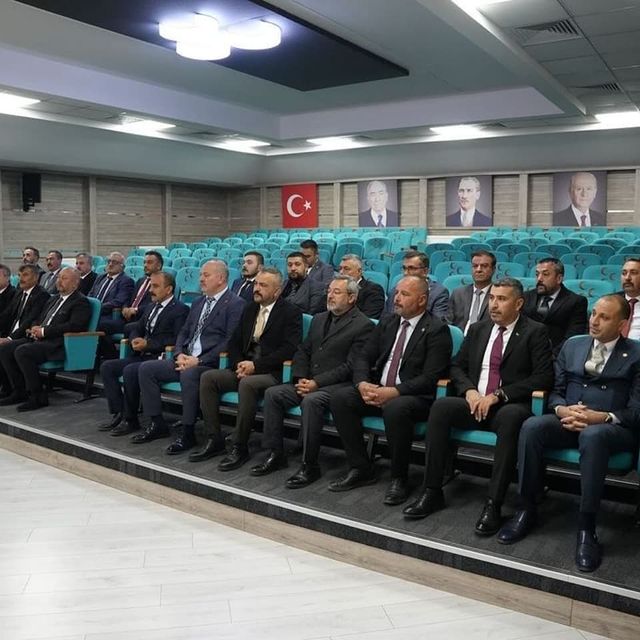 MHP Kızılcahamam İlçe Başkanlığı toplantıya ev sahipliği yaptı