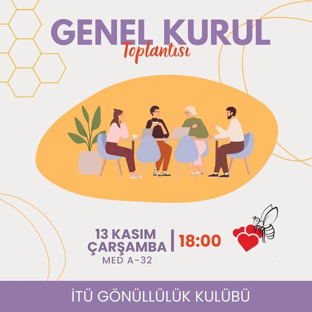 İTÜ Gönüllülük Kulübü Genel Kurul Toplantısı