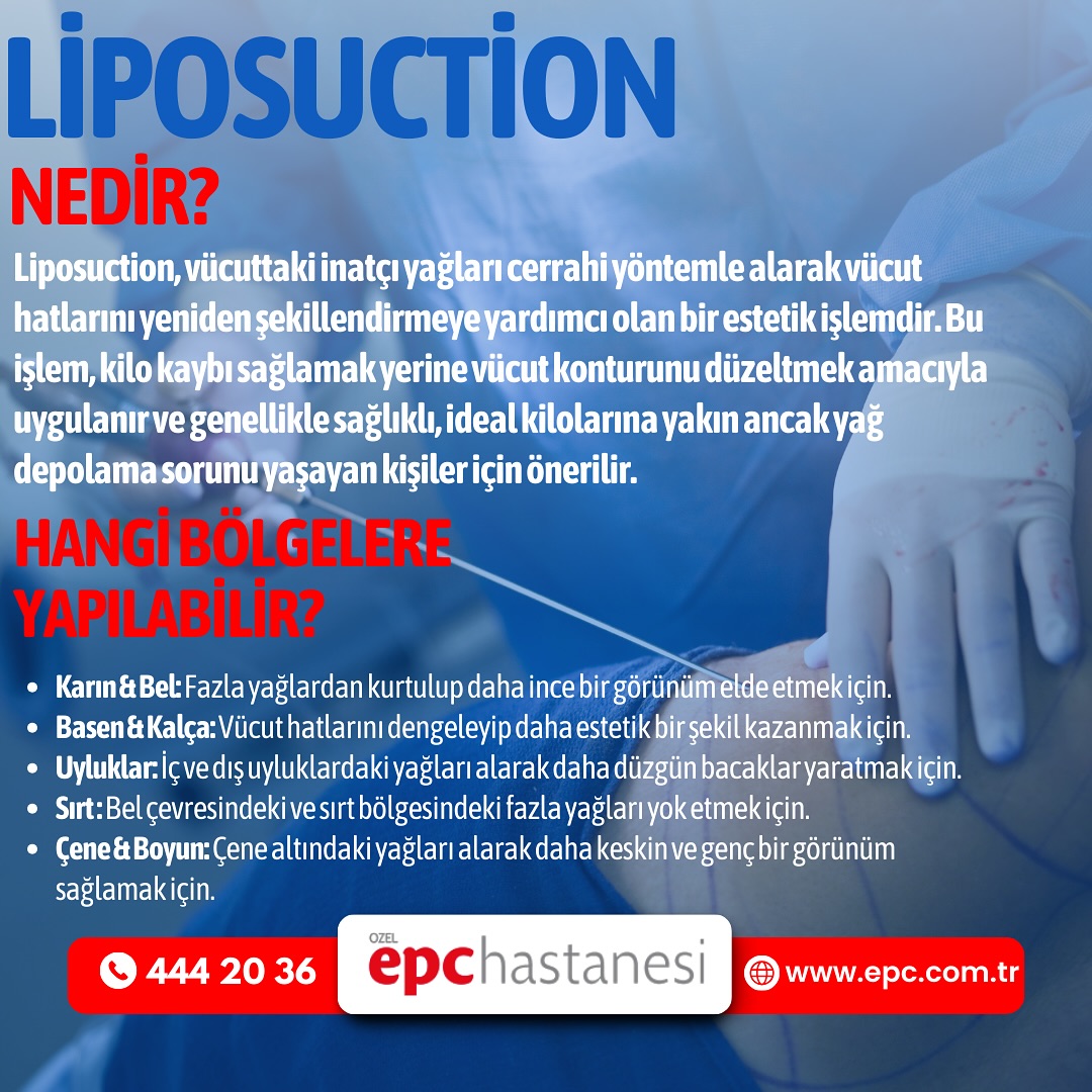 Liposuction: Vücut Hatlarınızı Şekillendiren Estetik Bir Operasyon