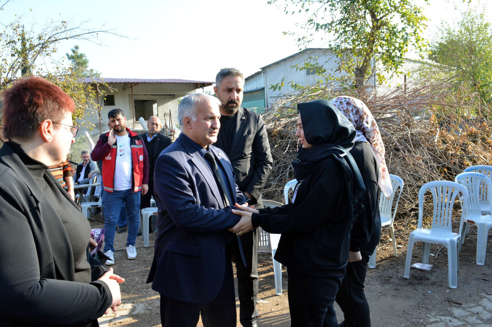 Kaymakamımız Ramazan Kurtyemez, Şehit Polis Memuru Yiğit Can Yiğit için Mevlid-i Şerif Programına Katıldı