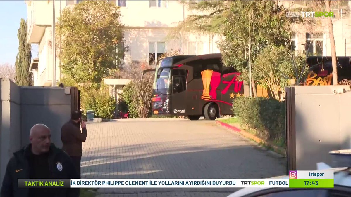 Galatasaray Takımı RAMS Park'a Doğru Yola Çıktı