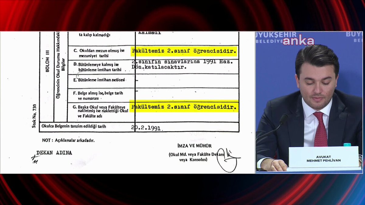 Ekrem İmamoğlu'nun Diploması ve Yatay Geçişi Yasal ve Gerçek