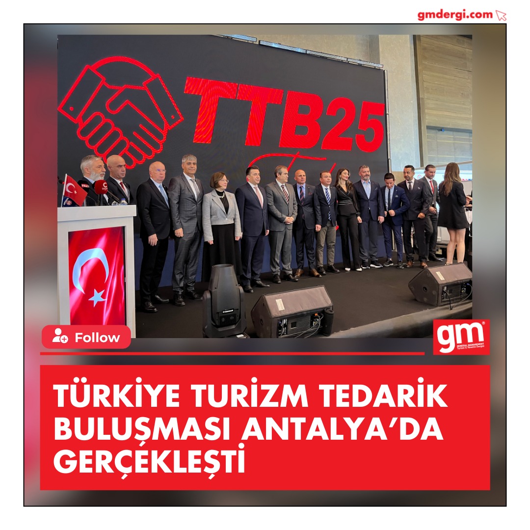 Antalya'da Turizm Tedarik Buluşması Düzenlendi