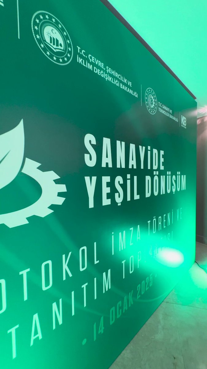 Türkiye, Sanayi Sektöründe Yeşil Dönüşüme Önemli Bir Adım Atıyor