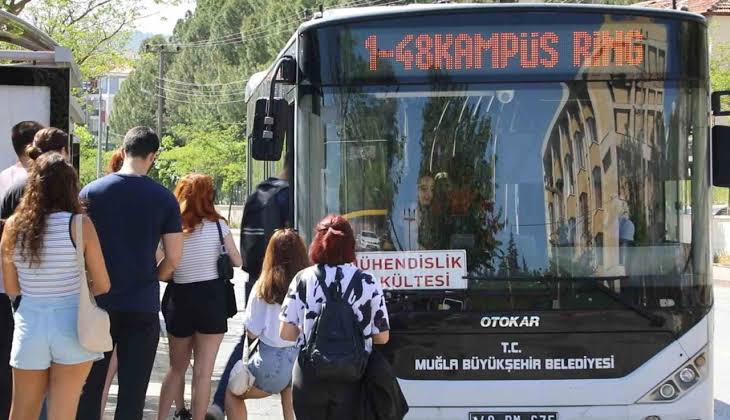 Muğla'da Üniversite Öğrencileri İçin Toplu Taşıma 1 TL Oldu