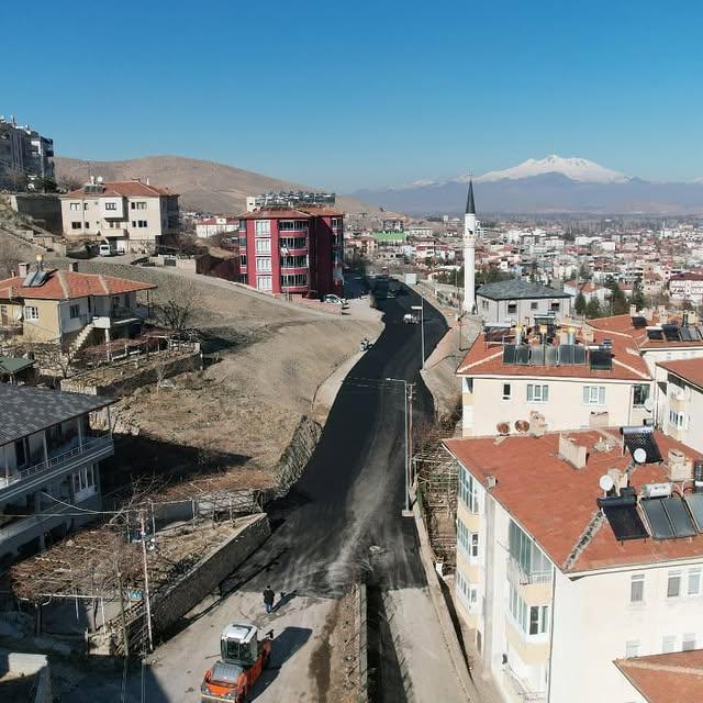 Yahyalı'da Sıcak Asfalt Çalışması Tamamlandı