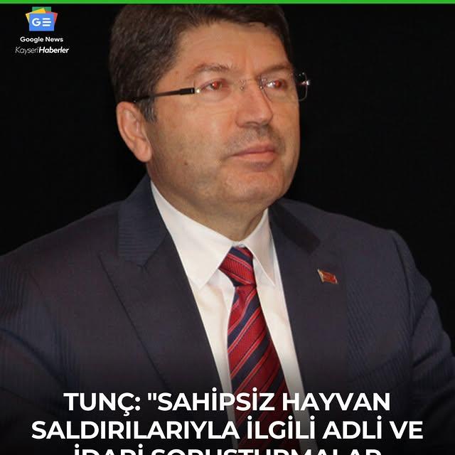 Adalet Bakanı'ndan Başboş Sokak Köpekleri Açıklaması