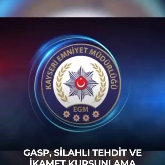 Kayseri'de Gasp ve Kurşunlama Olayının Şüphelileri Tutuklandı