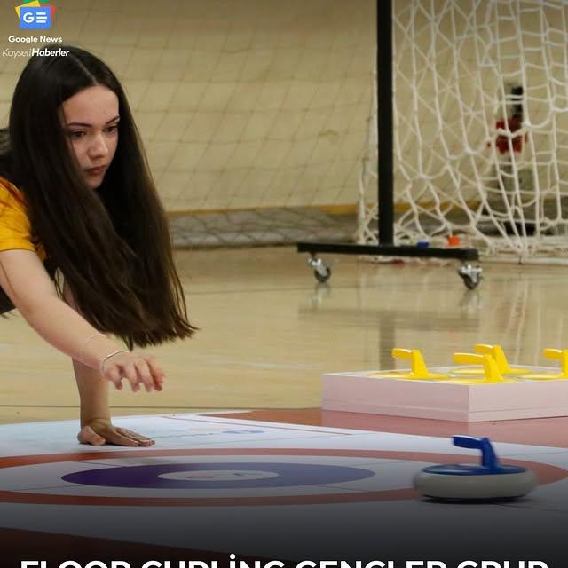 Kayseri'de Okul Sporları Floor Curling Gençler Grup Birinciliği Başladı
