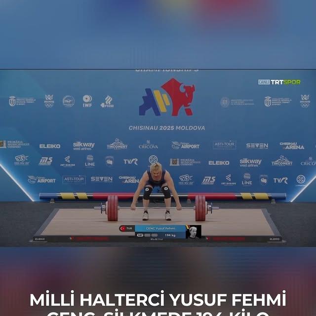 Kayserili Sporcu, Avrupa Şampiyonası'nda Rekor Kırdı