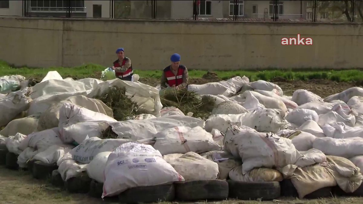 Diyarbakır Lice'de 20 Ton Uyuşturucu İmha Edildi