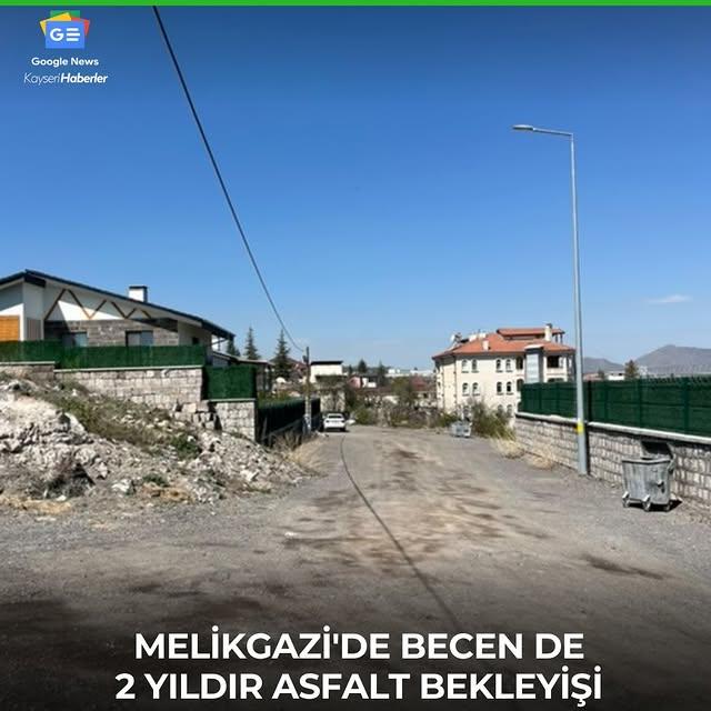 Kayseri'de Mahalle Sakinleri Yıkık Caddeden Şikayetçi