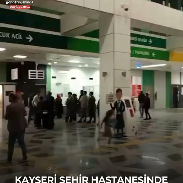 Kayseri Şehir Hastanesi'nde Kadın Doğum ve Çocuk Bölümlerinde Hizmet Aksaklıkları