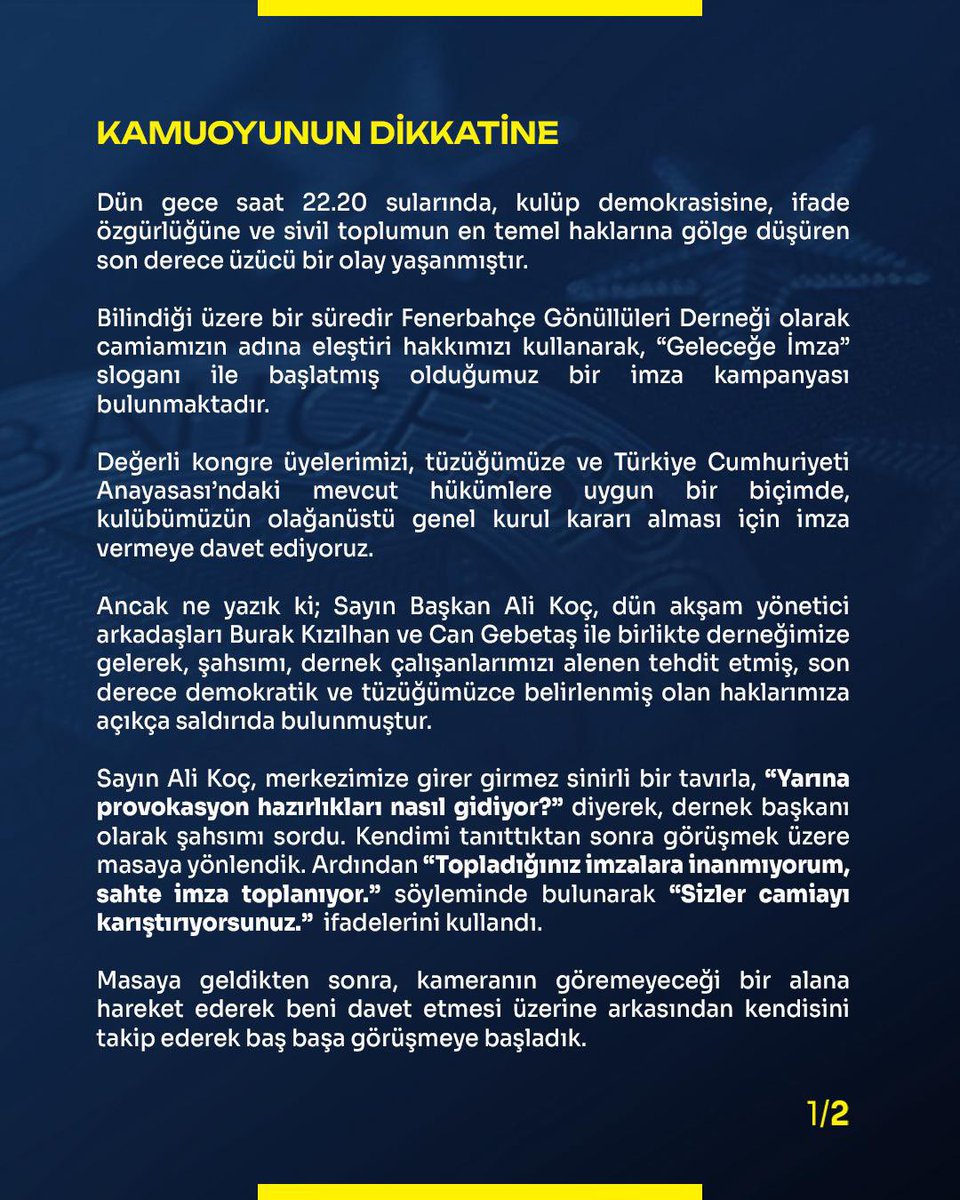 Fenerbahçe Maçı Öncesinde Provokasyon Girişimleri Engellendi