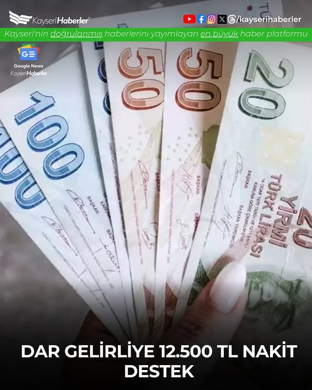 Dar Gelirlilere 12.500 TL Nakit Destek: Başvuru Şartları ve Süreci