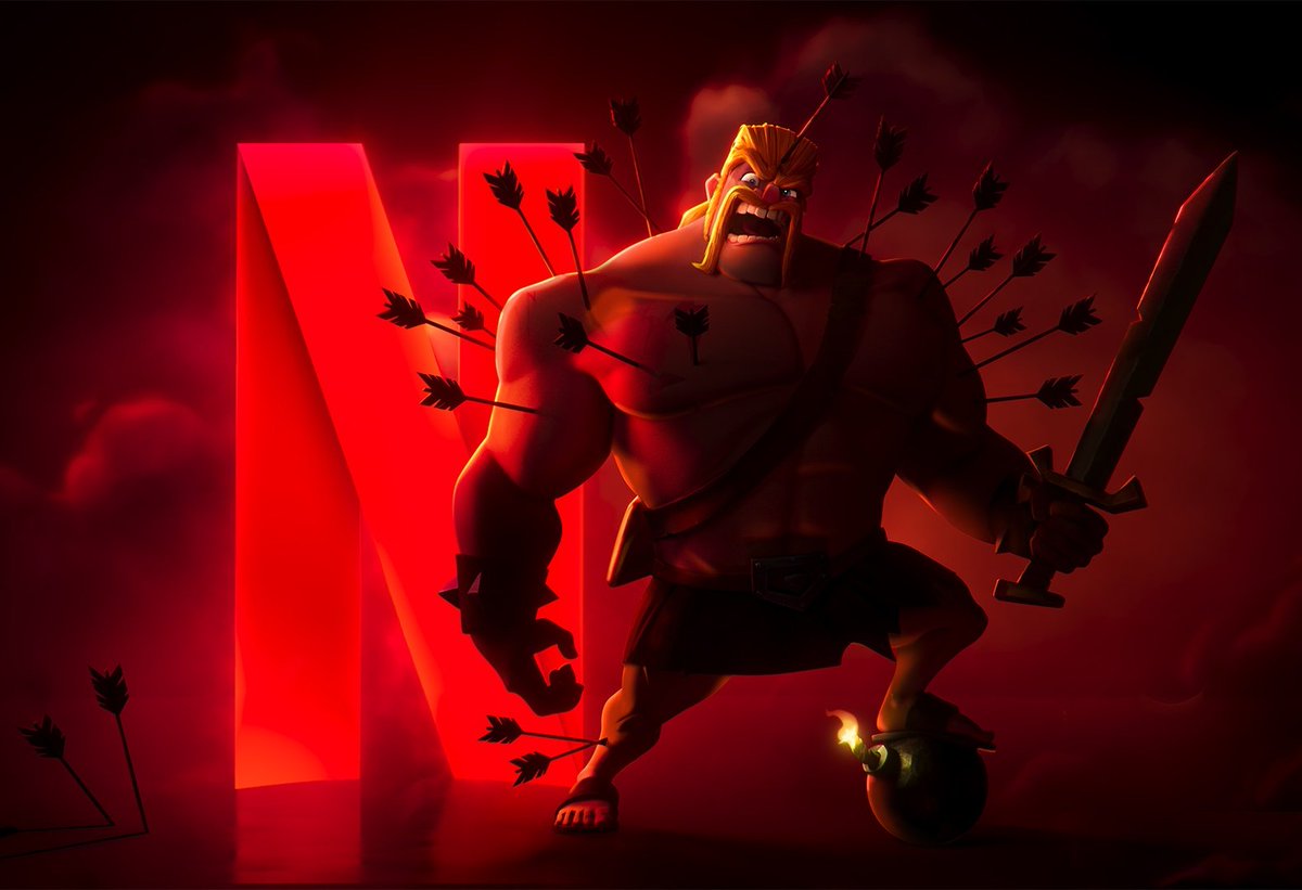 Netflix, Popüler Mobil Oyun Clash of Clans'ın Animasyon Dizisini Yayınlayacak