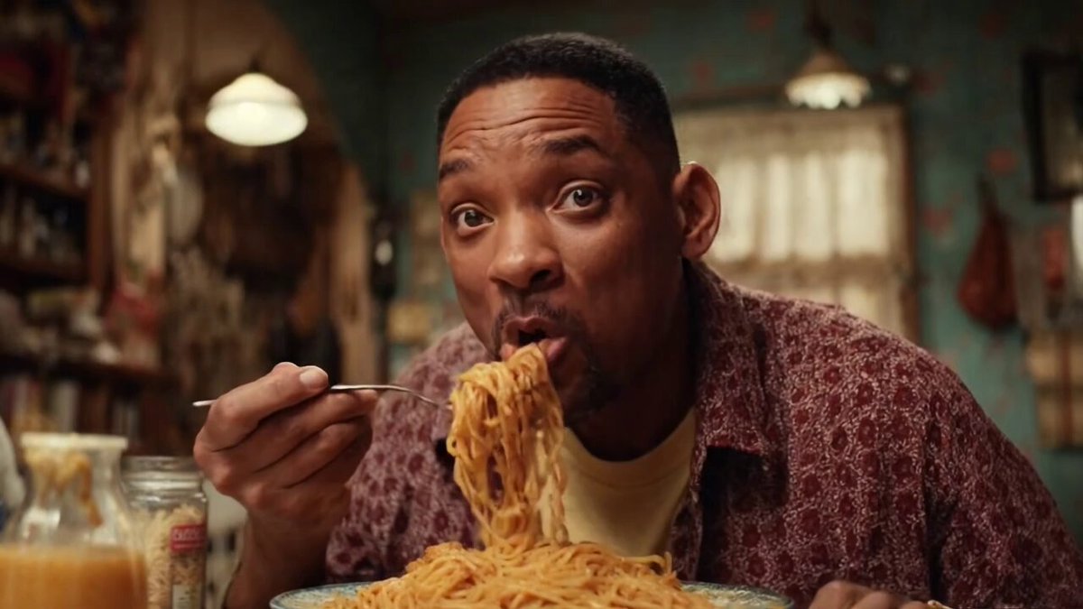 Will Smith'in Yapay Zeka ile Oluşturulan Makarna Videosuna Bir Yenisi Daha Eklendi