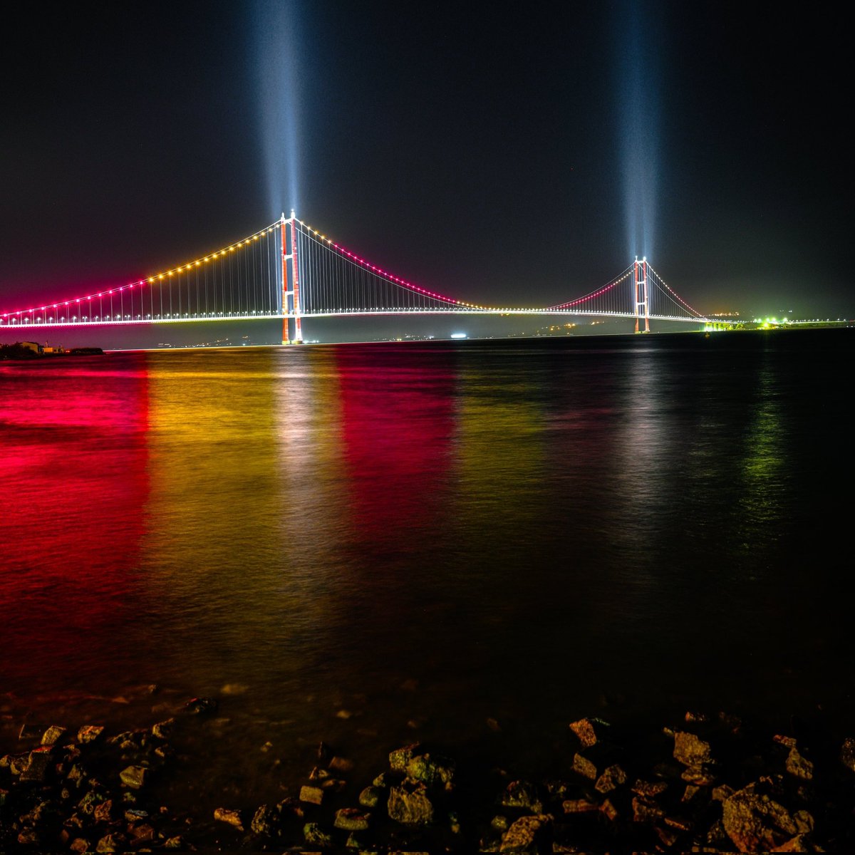 Çanakkale Köprüsü Galatasaray Şampiyonluğuyla Işıklandı