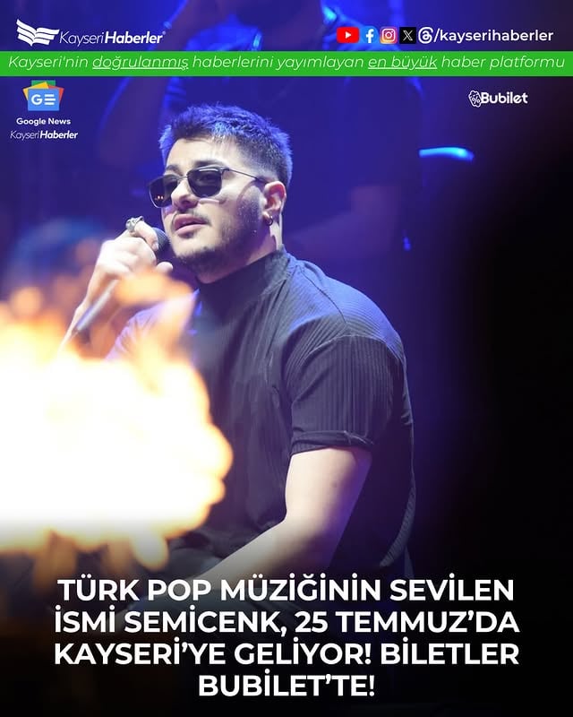 Semicenk Kayseri'de Konser Verecek: Biletler Satışta