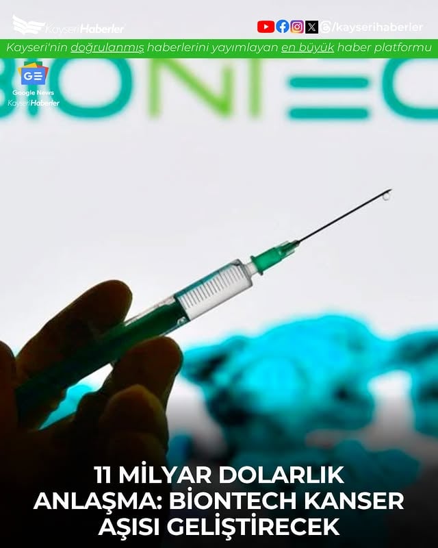 BioNTech, Bristol Myers Squibb ile Kanser Tedavisi İş Birliği Anlaşması İmzaladı