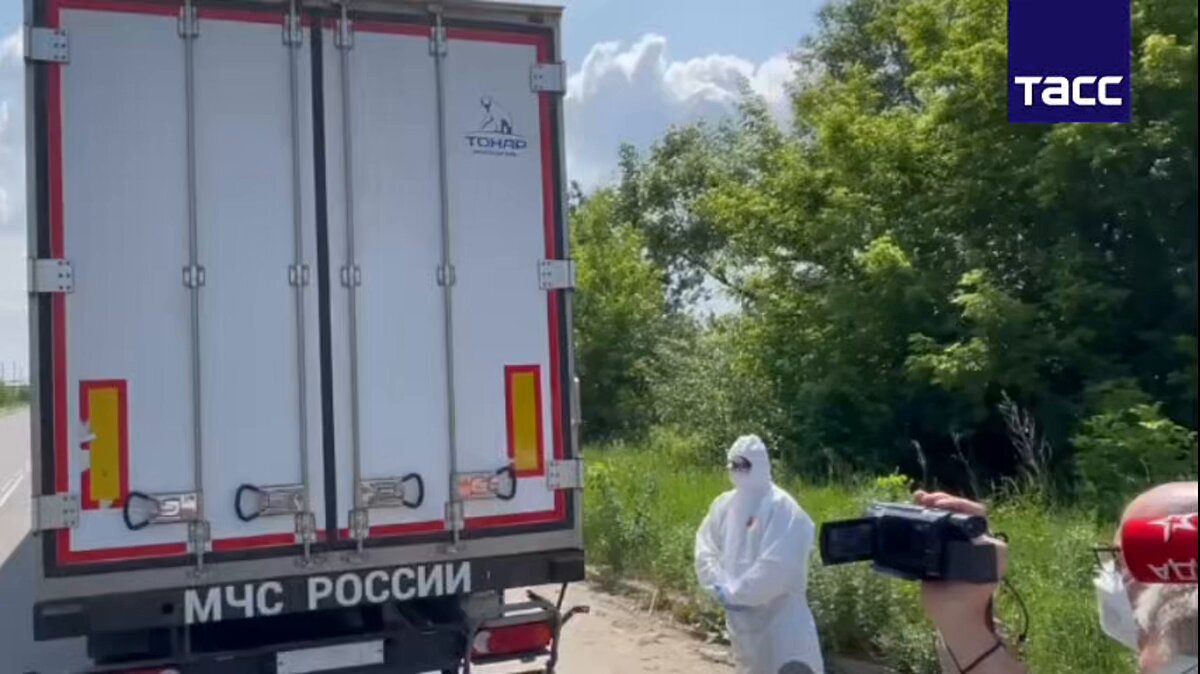 Rusya, Ukrayna Askerlerinin Naaşlarını Tırlarla Ukrayna'ya Gönderdi