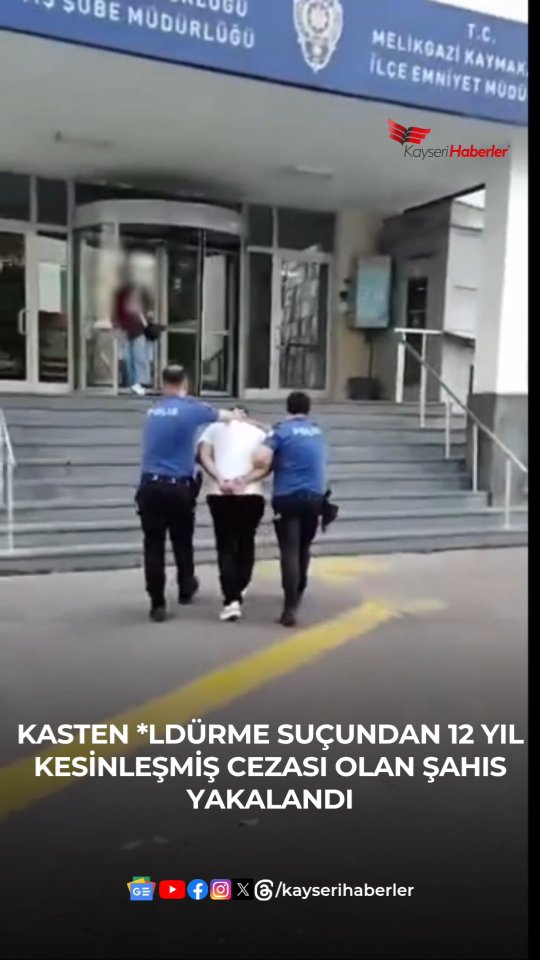 Kayseri'de Firari Katil Yakalandı