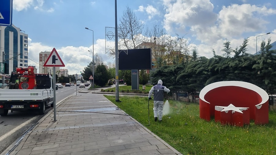 Talas Belediyesi Yaz Mevsimi Haşerat Mücadelesinde Hız Kesmiyor