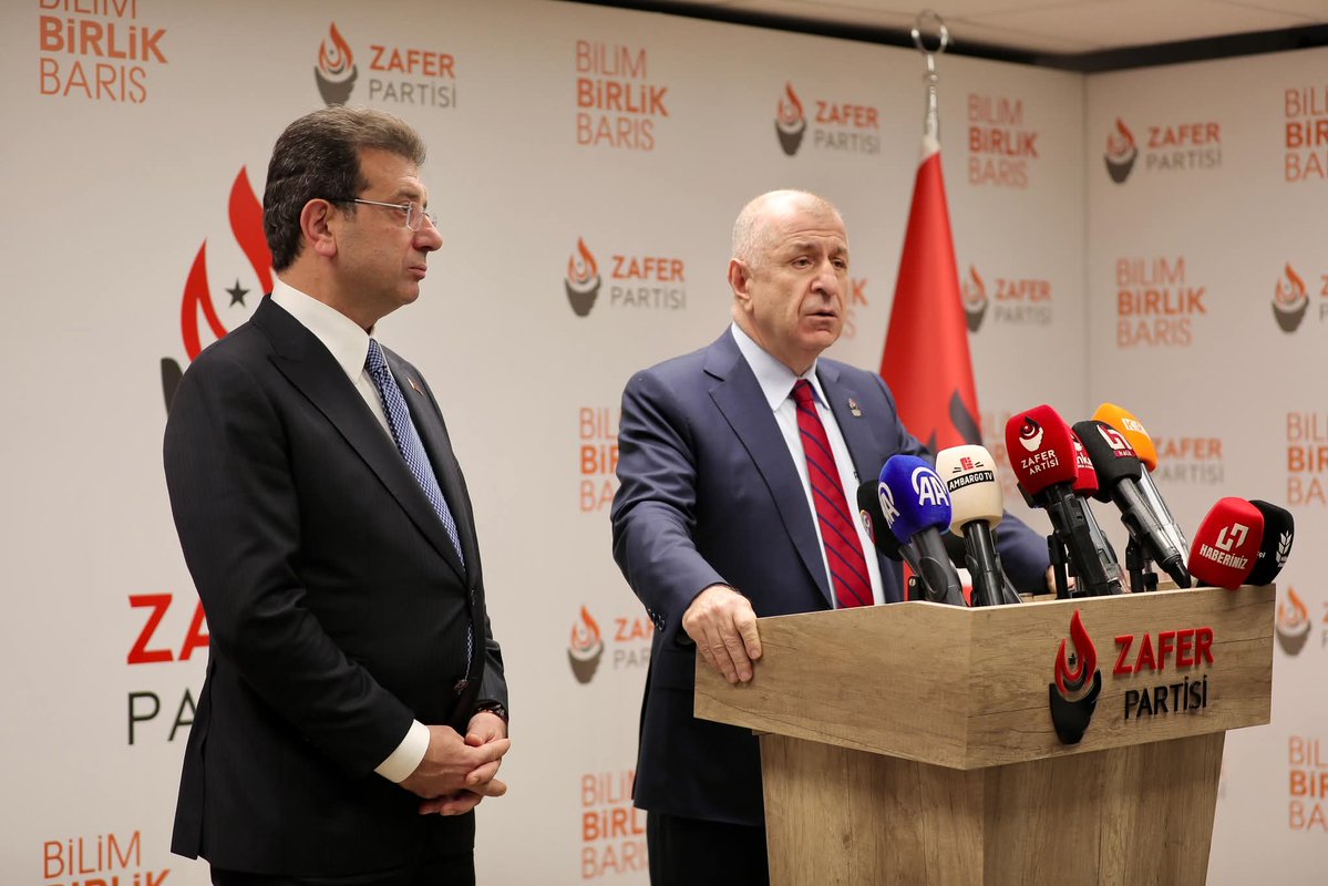 Ekrem İmamoğlu'ndan Ümit Özdağ Tahliyesine Destek: Hukukun Üstünlüğü Önemli