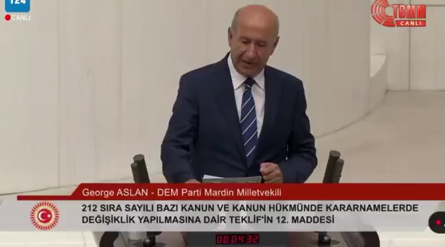 DEM Parti Milletvekili Aslan'dan Yavaş'a Soykırım Eleştirisi