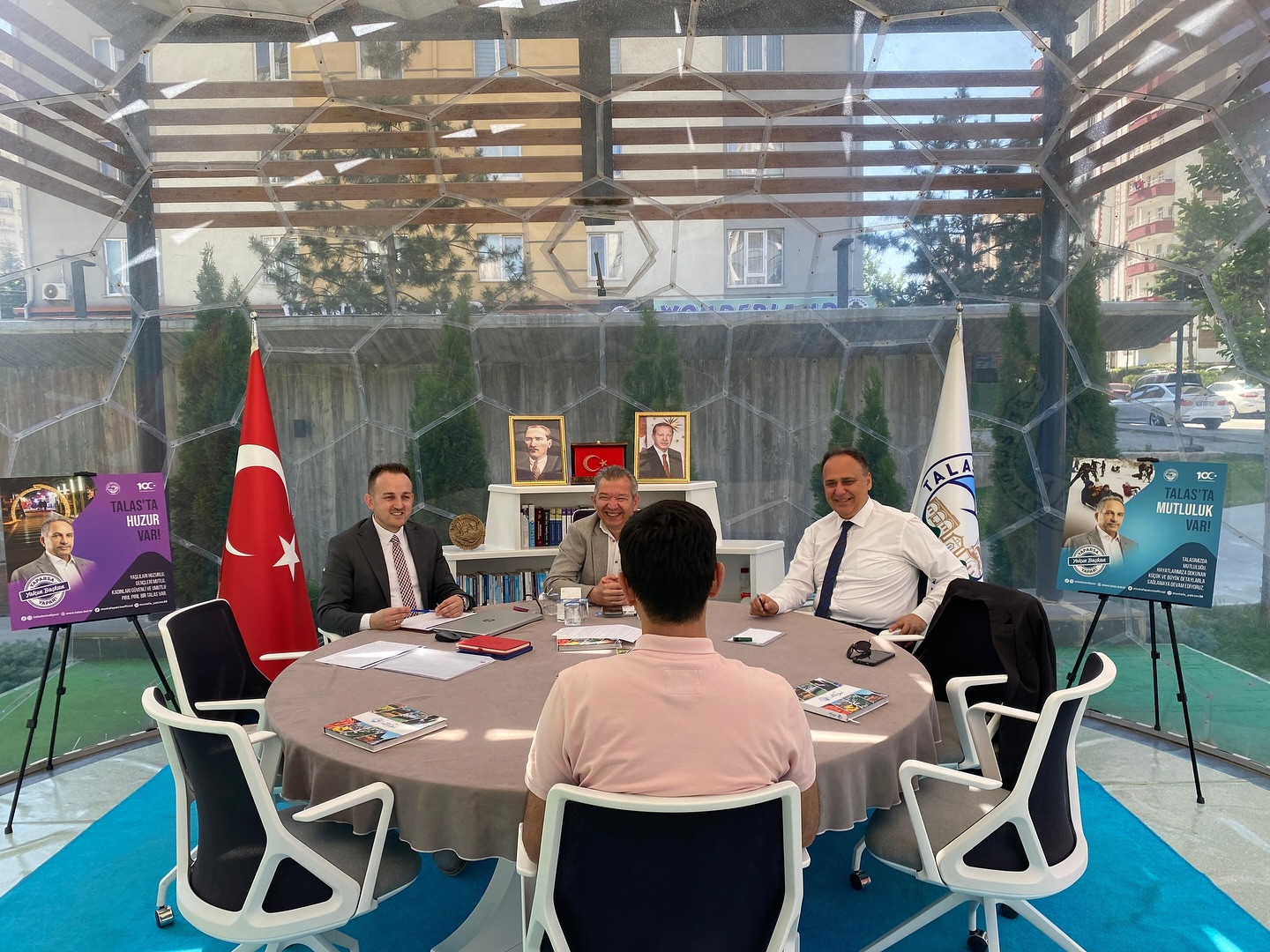 Talas Belediyesi Vatandaşlarla Şeffaf Oda'da Buluştu