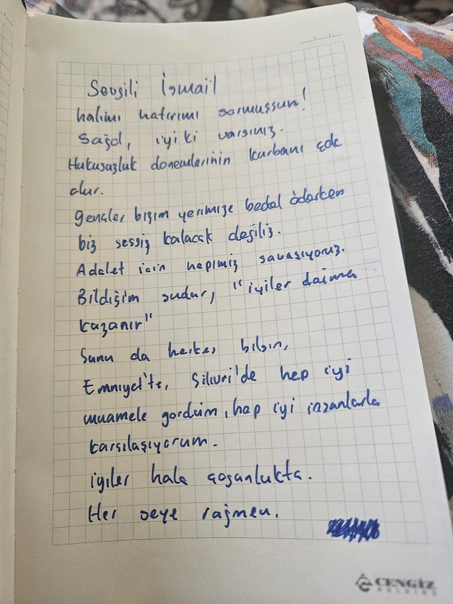 Fatih Altaylı'nın Silivri Cezaevi'nden Gönderdiği Mektup: 