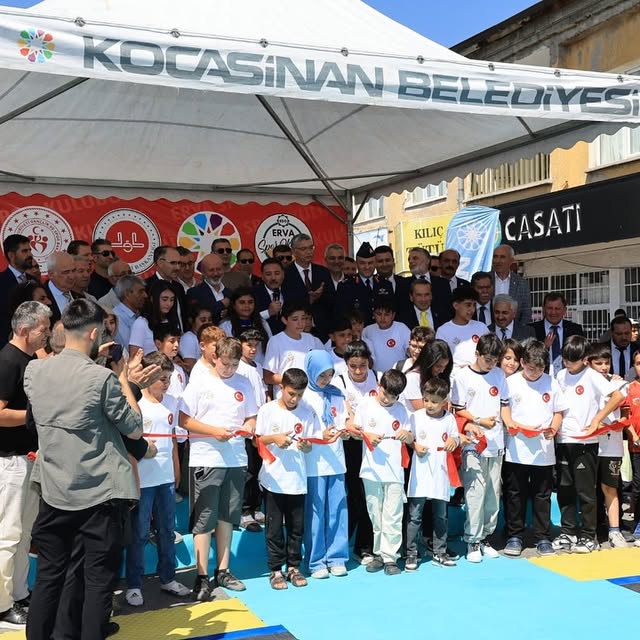 Talas Belediyesi Başkan Vekili İlhan, Argıncık Erva Spor Kulübü Açılışına Katıldı