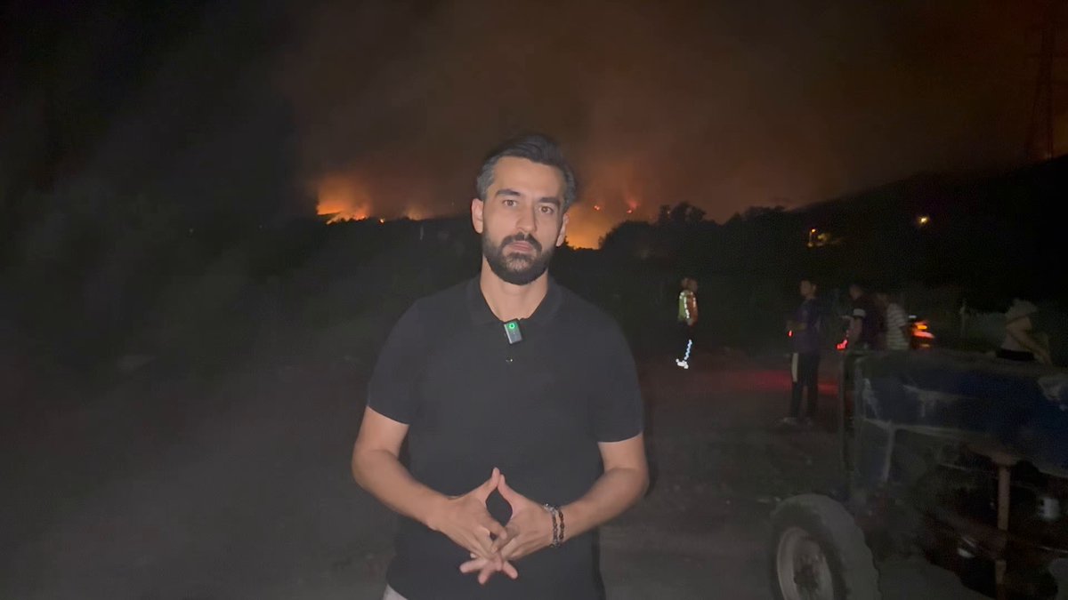 Dörtyol'da Başlayan Yangın Payas'a Ulaştı
