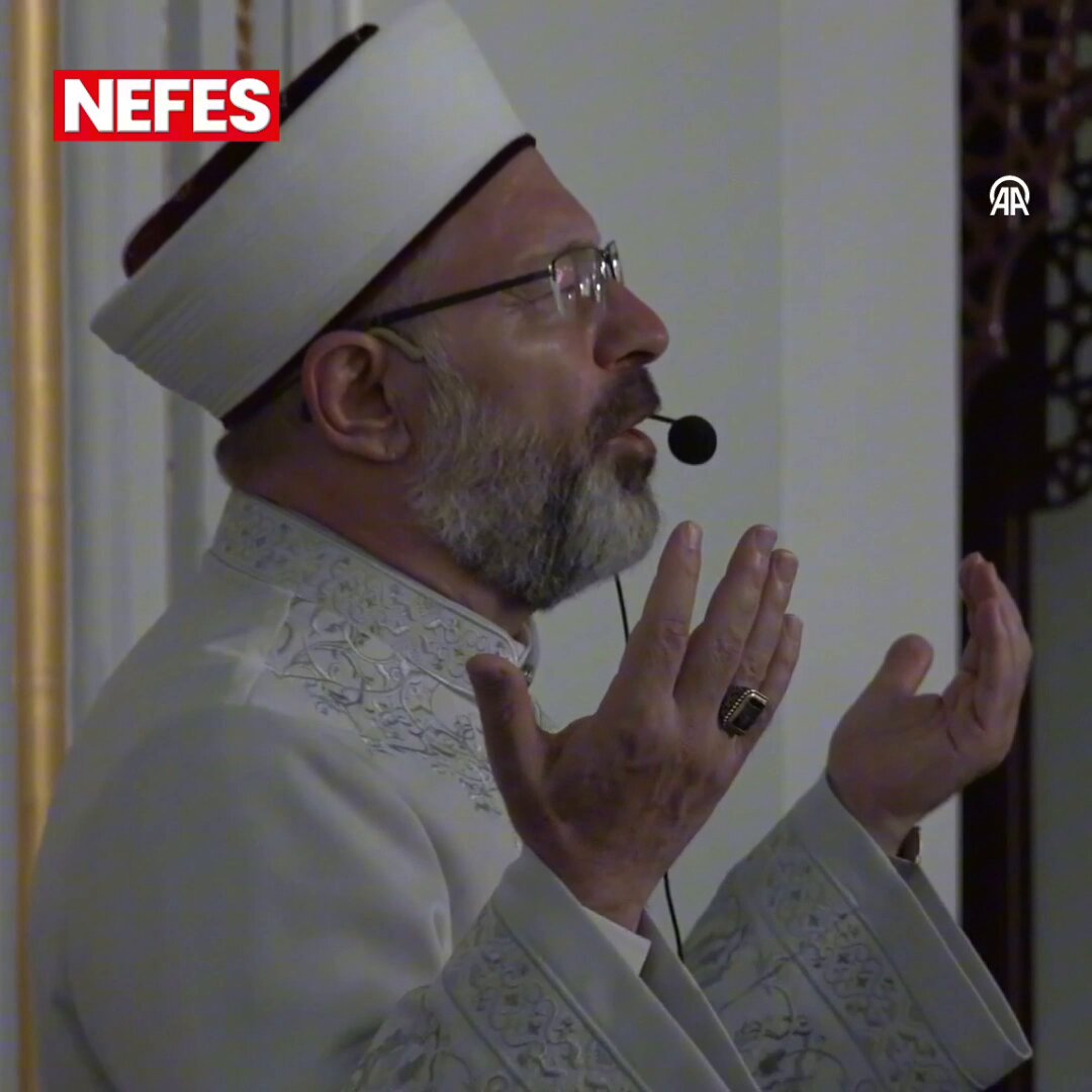 Diyanet İşleri Başkanı Erbaş, Orman Yangınları İçin Dualar Etti