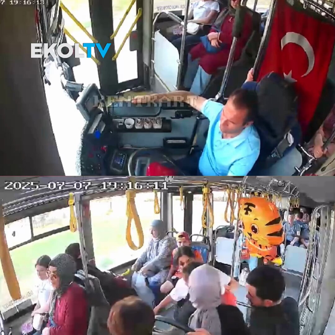 Isparta'da Otobüs Şoförü Boğulma Tehlikesi Geçiren Çocuğu Kurtardı