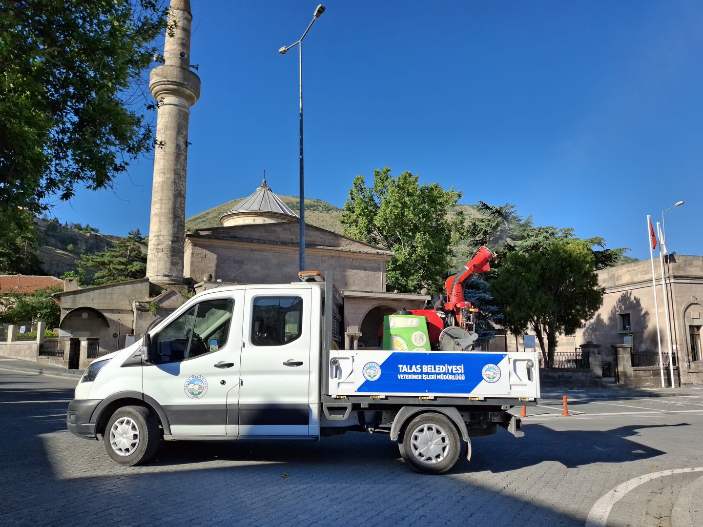 Talas Belediyesi 7/24 Vektör Mücadelesi ve İlaçlama Çalışmaları Devam Ediyor
