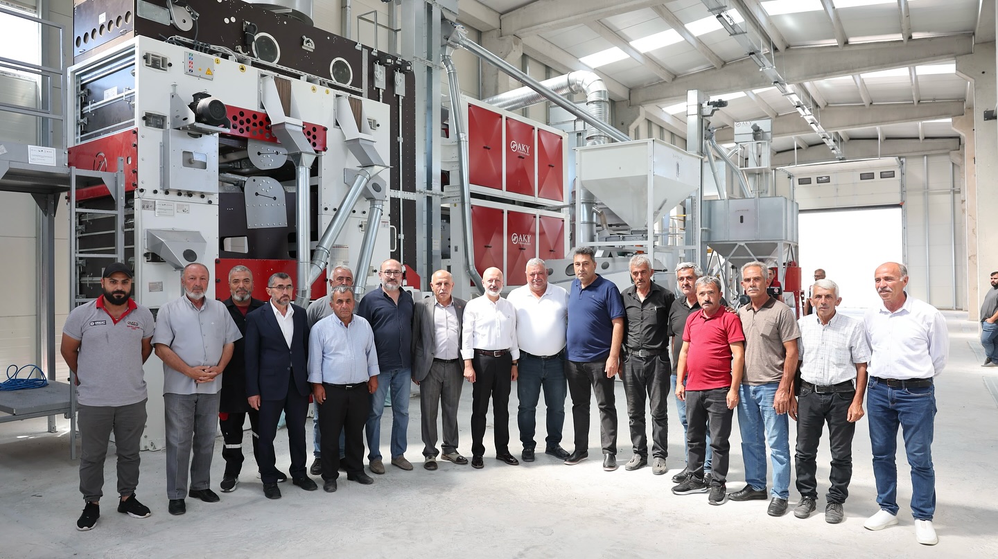 Kocasinan Belediyesi Hububat Eleme ve Paketleme Tesisi Açıldı