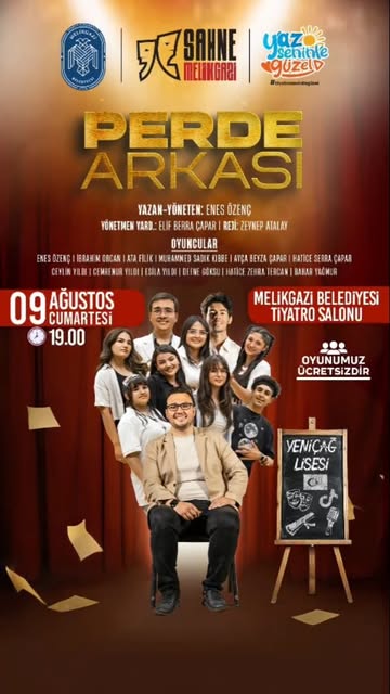 Melikgazi Belediyesi Gençlere Sanatla İfade Öneriyor: 