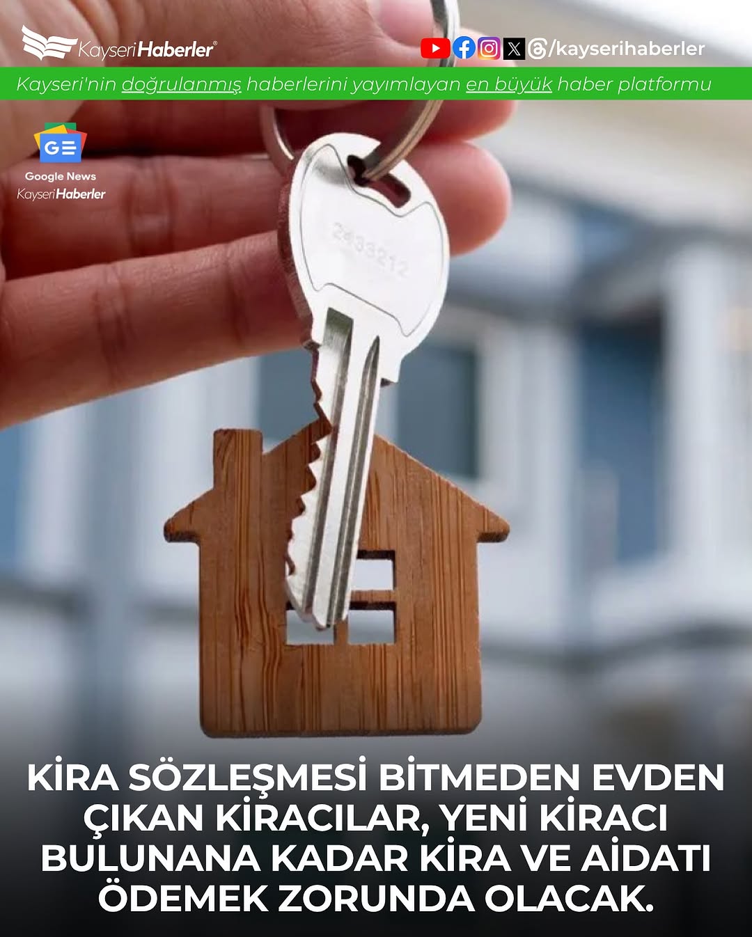 Kira Sözleşmesi Bitmeden Çıkan Kiracılara Yeni Yükümlülük