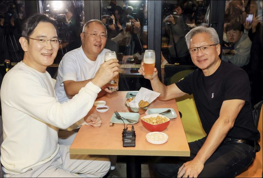 Samsung, Hyundai ve Nvidia CEO'ları Güney Kore'de Stratejik İş Birliği İçin Görüştü