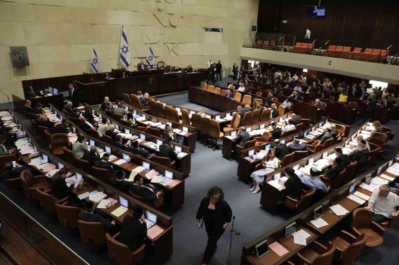 İsrail parlamentosu feshedildi